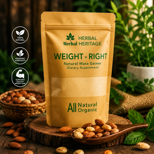 Weight-Right Natural Mass Gainer Powder