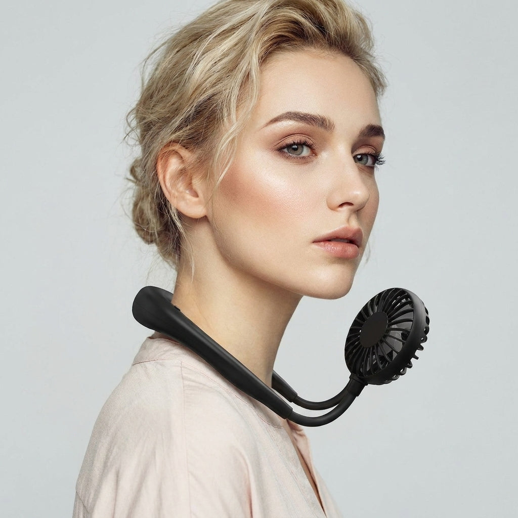 USB Rechargeable Neck Cooling Fan